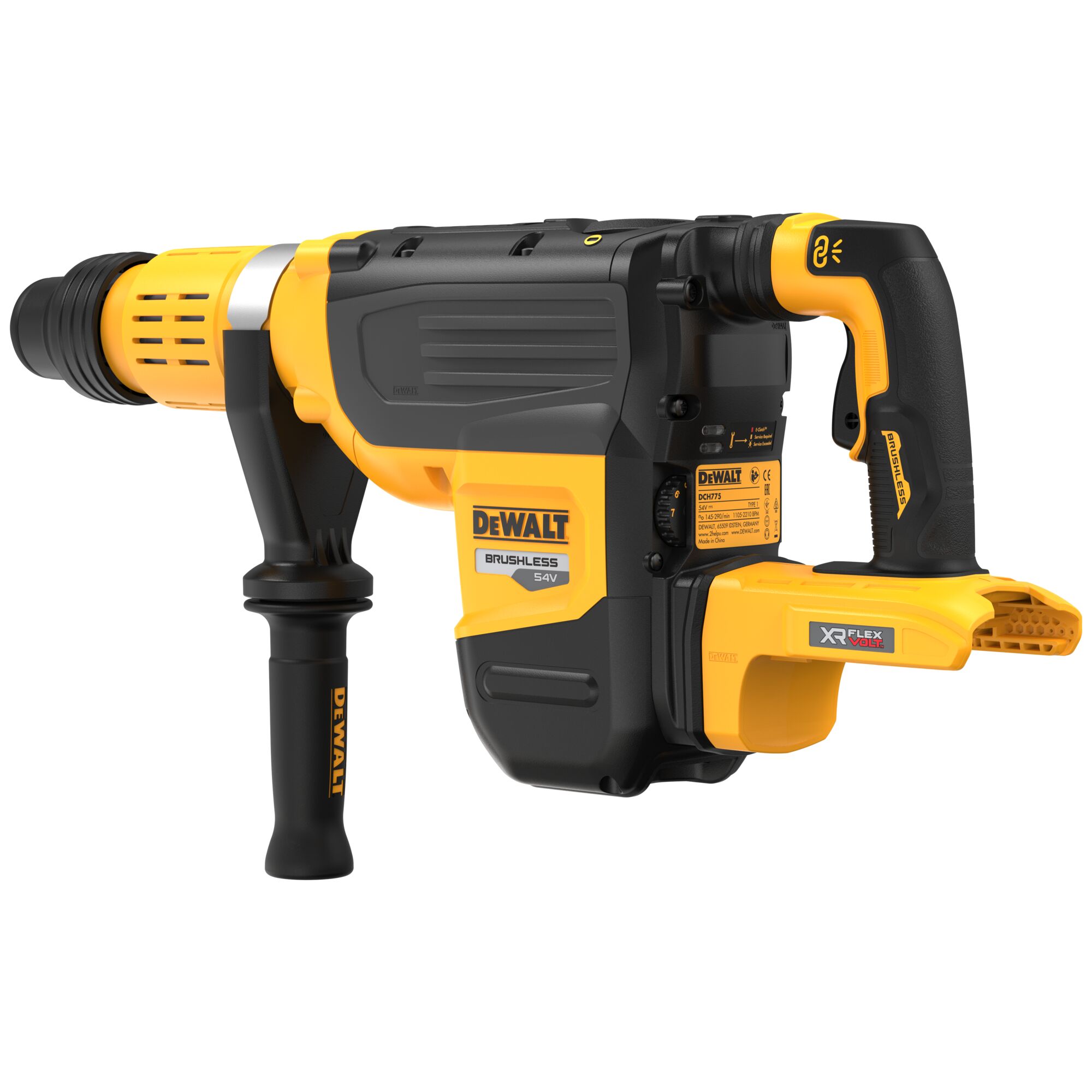 54V XR FLEXVOLT 52mm SDS-Max Hammer 